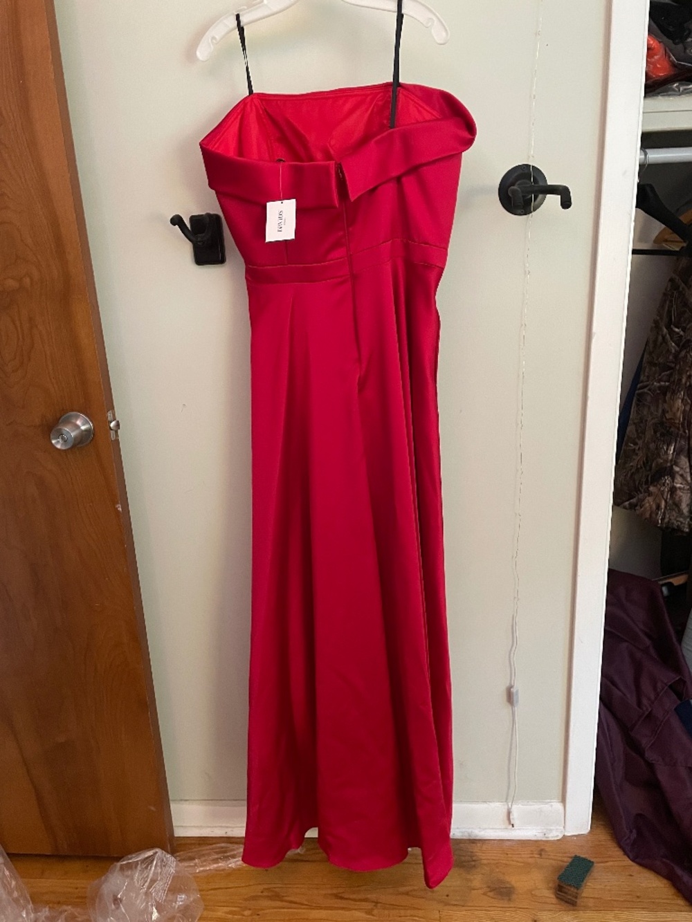 Red dress